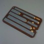 Tray's Color: HDF - Dark Walnut