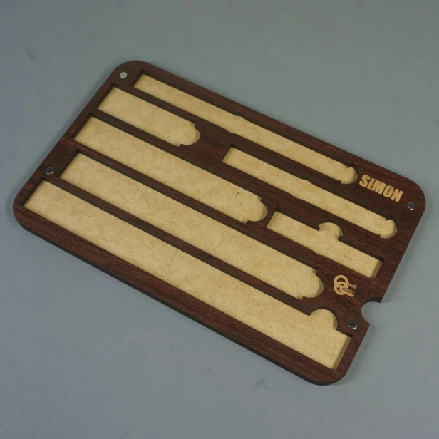 Tray's Color: HDF - Dark Walnut
