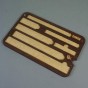 Tray's Color: HDF - Dark Walnut