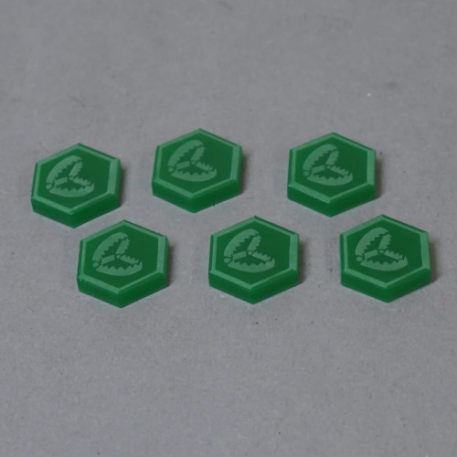 Color: ACRYL - green dark