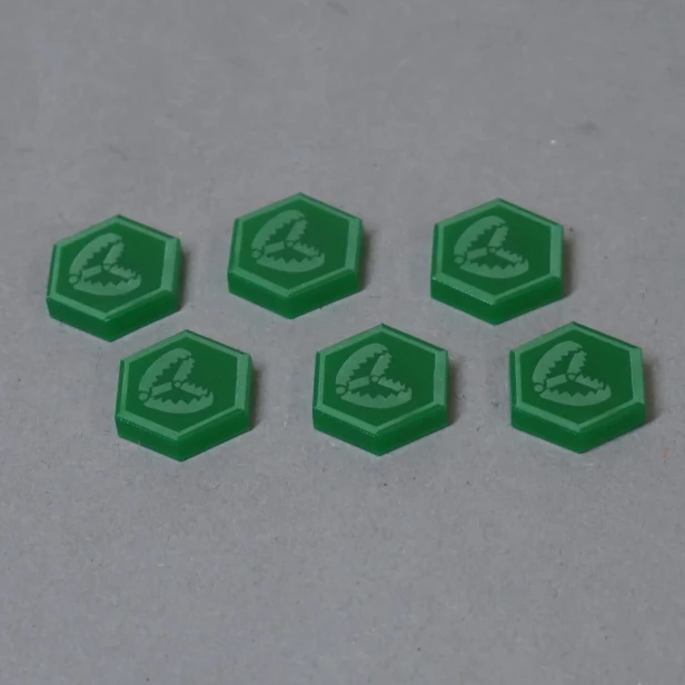 Color: ACRYL - green dark