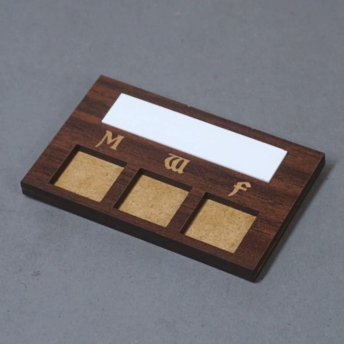 Tray's Color: Dark Walnut