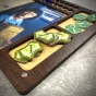 Plansza Gracza do Arkham Horror 3 ed, HDF Wenge, zbliżenie 01.webp