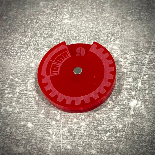 Licznik; Dial 0-9, kolor Czerwony.webp