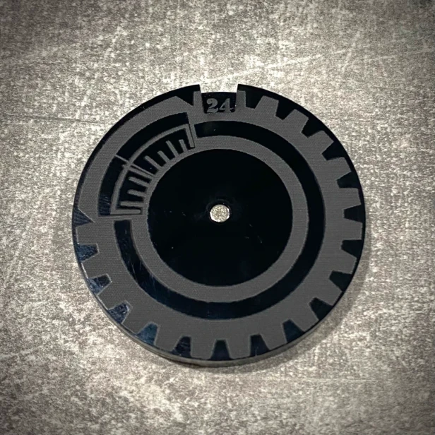Licznik; Dial 1-24, kolor Czarny.webp