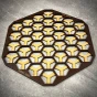 Planszetka pasująca do Neuroshima HEX 3.0 Maxi; HDF Wenge.webp