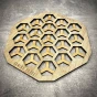 Planszetka pasująca do Neuroshima HEX 3.0 Mini; HDF Dąb Sonoma.webp