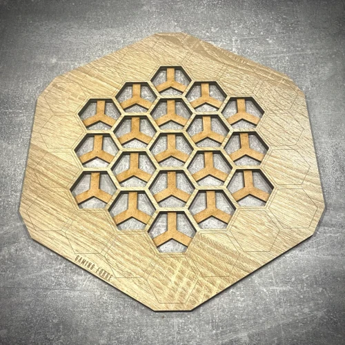 Planszetka pasująca do Neuroshima HEX 3.0; HDF Dąb Sonoma.webp